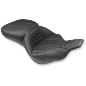 MUSTANG SEATS Black Super Deluxe Touring Seat