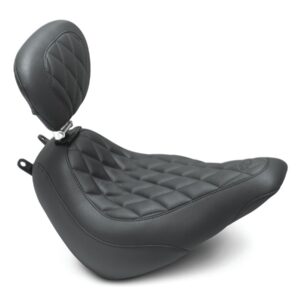 Wide Tripper Diamond Stitch Seat w/Drivers Backrest