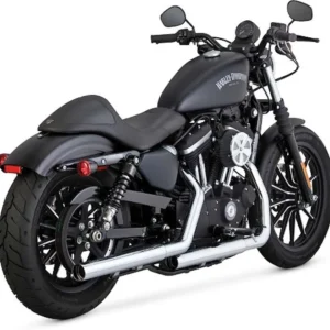 VANCE & HINES Chrome Straightshot HS Slip-Ons - 16863