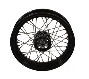 Black 16 x 3 Spoke Wheel