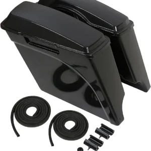 Dual Cut Stretched Saddlebags 4 in. Extended