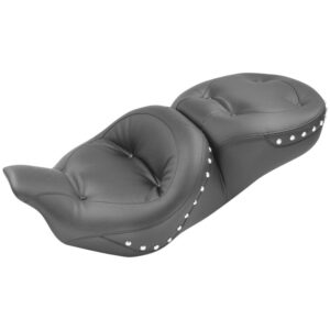 Regal One-Piece Ultra Touring Seat w/Chrome Studs