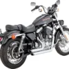 VANCE & HINES Chrome Shortshots Staggered Exhaust System - 17223