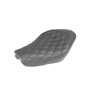 SADDLEMEN Black Renegade Lattice-Stitch Solo Seat