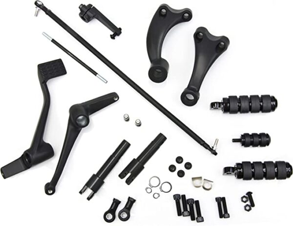 FACTORY SPEC Black Forward Control Set/ISO Pegs