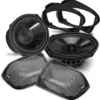 BOSS AUDIO Black Lid Bag Speaker Kit