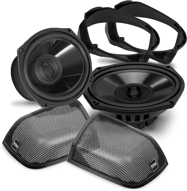 BOSS AUDIO Black Lid Bag Speaker Kit