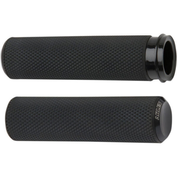 ARLEN NESS Black Anodized Knurled Grips