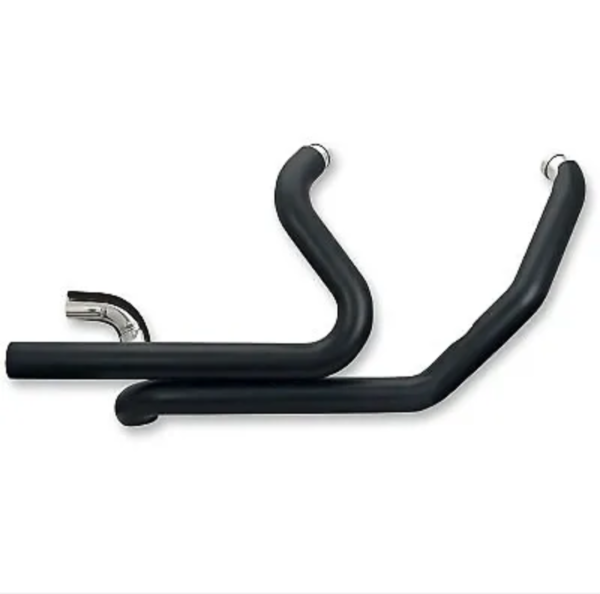 S&S CYCLE Black Ceramic Power Tune Dual Headers - 550-0142A