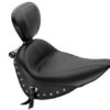 Chrome Studded Standard Solo Seat