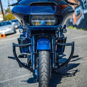 FACTORY 47 Gloss Black Shield Front Crashbar