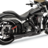 BASSANI Black Short 2-1 Road Rage Exhaust System - 1S32RB