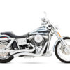 FREEDOM PERFORMANCE Chrome Sharp Curve Radius Exhaust System - HD00258