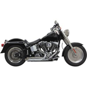 BASSANI Chrome Slash-Cut Pro-Street Exhaust System - 1S24F